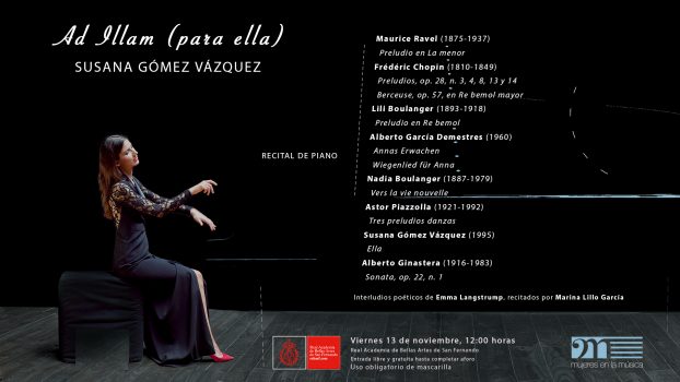 Invitacion concierto Susana Gómez I